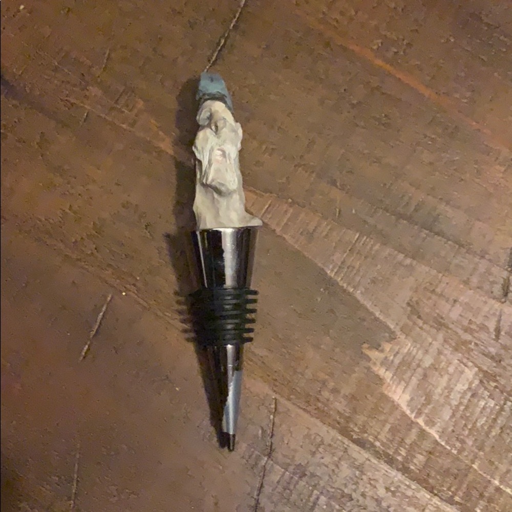Made in the USA HAND carved bottle stopper
